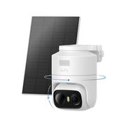 eufy Security eufyCam C37, Solar Cameras Wireless Outdoor,2K Resolution | 360° Pan & Tilt AI Tracking, Human/Pet/Vehicle Detection, Flexible Solar Panel, Color Night Vision, No Monthly Fee