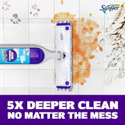 Swiffer PowerMop Liquid Floor Cleaner Refills, Solution for Power Mop, Fresh Scent, 2 Count Mopping Fluid Replacement Bottle, Spray Mops Cleaning Juice, No Bucket Needed, Multi-Surface and Wood