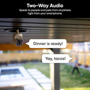 WYZE Bulb Cam - 2K HD Smart Light Bulb Security Camera, E26 Socket | Color Night Vision, 800-Lumen Dimmable LED, 160° Wide View, Motion Detection & Siren, Works with Alexa & Google Assistant