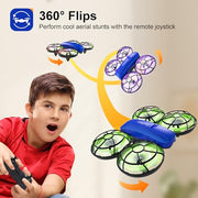 Swifsen Drones for Kids with Camera,Rc Drone Indoor Small Helicopter,Birthday Gifts for Boys and Girls Beginners Friendly,Mini Quadcopter Toy With 2 Batteries,Propeller Protect,Altitude Hold