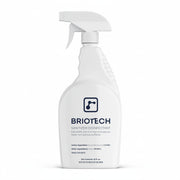 BRIOTECH Sanitizer Disinfectant, Hypochlorous Acid, 32 oz | Kills 99.99% of viruses, bacteria, control mold, eliminates odor, gentle for nursery, play rooms, food contact surfaces