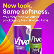 Viva Signature Cloth Paper Towels, 3 Double Rolls, 86 Sheets per Roll