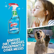 Windex Glass & Window Cleaner Spray Bottle, Original, 23 oz | Streak-Free Shine, Removes Dirt, Smudges & Fingerprints from Glass Tabletops, Windows, Mirrors, Shower Doors & More