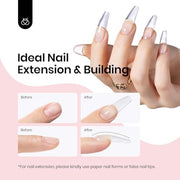 Beetles Hard Gel for Nails Nude Pink, 1 oz 9 in 1 Pink Builder Nail Gel | High Hardness for Sculpting, Nail Extension and Building, Protection Durable for Salon, UV LED Lamp Cured, DIY Art Manicure