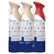 Febreze Odor-Fighting Air Freshener Spray, Room Spray, Crisp Fall Breeze, Cuddle Weather & Baked Cinnamon Apple Air Mist, 8.1 oz, 3ct