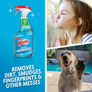 Windex Glass & Window Cleaner Spray Bottle, Original, 23 oz | Streak-Free Shine, Removes Dirt, Smudges & Fingerprints from Glass Tabletops, Windows, Mirrors, Shower Doors & More