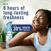 Febreze Odor-Fighting Air Freshener Spray, Room Spray, Crisp Fall Breeze, Cuddle Weather & Baked Cinnamon Apple Air Mist, 8.1 oz, 3ct