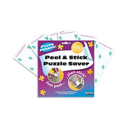 Buffalo Games Puzzle Saver, 6 Sheets & 2 Hangers, Puzzle Preservation Kit | Peel & Stick Puzzle Preservation Kit for Adults, No Messy Glue, 2 Wall Hangers, Fits 29" x 21.5", Made in USA Since 2007
