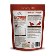 Manna Pro Harvest Delight Poultry Treat, Whole Grain & Seed Mix with Fruits & Vegetables, 14% Protein Snack for Chickens, Ducks & Mixed Flocks, 2.25 lb