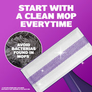 Swiffer WetJet Hardwood Floor Cleaner Spray Mop Pad Refill, Bathroom Cleaning Supplies, Hardwood Floor Cleaner, Multi Surface, 24 Count