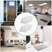 Home Techpro Vacuum Tech Rug Pad Gripper for Hardwood Floors No Damage Tape | New Material to Keep Your Rug in Place, Runner Rug Non Slip Rug Corner Pads Stickers for Carpet, Area Rug, Heavy Duty, 4PCS