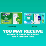 Swiffer Sweep + Mop, Wet Pads Refill, Floor Cleaner for Dirt, Dust, Hair, Cleaning Cloths for Mopping Home, Bathroom, Kitchen, All Purpose Multi-Surface Floor Wipes, Fresh, 24ct