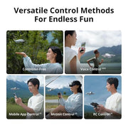 DJI Neo, Mini Drone with 4K UHD Camera for Adults, 135g Self Flying Drone that Follows You, Palm Takeoff, Subject Tracking, QuickShots, Stabilized Video, Built-In Propeller Guard (Controller-Free)