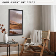 MCS Studio Gallery Poster Frame, 18x24, Black Woodgrain, 1-Pack | Studio Gallery Poster Frame For Photos & Art Prints, 18x24 Inch, Black Woodgrain Engineered Wood, 1-Pack