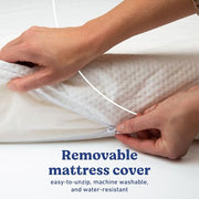 Graco Premium Foam Baby Crib & Toddler Bed Mattress | GREENGUARD Gold Certified, Waterproof, Machine Washable OEKO-TEX Standard 100 Certified Cover, Firm Support, Standard Size