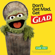 Glad Small Trash Bags, Great for Office, Bathrooms and Bedroom Bins, Beachside Breeze Scented Garbage Bags, Odor Resistant with Drawstring, Febreze Freshness, 4 Gallon Trash Bags, 80 Count