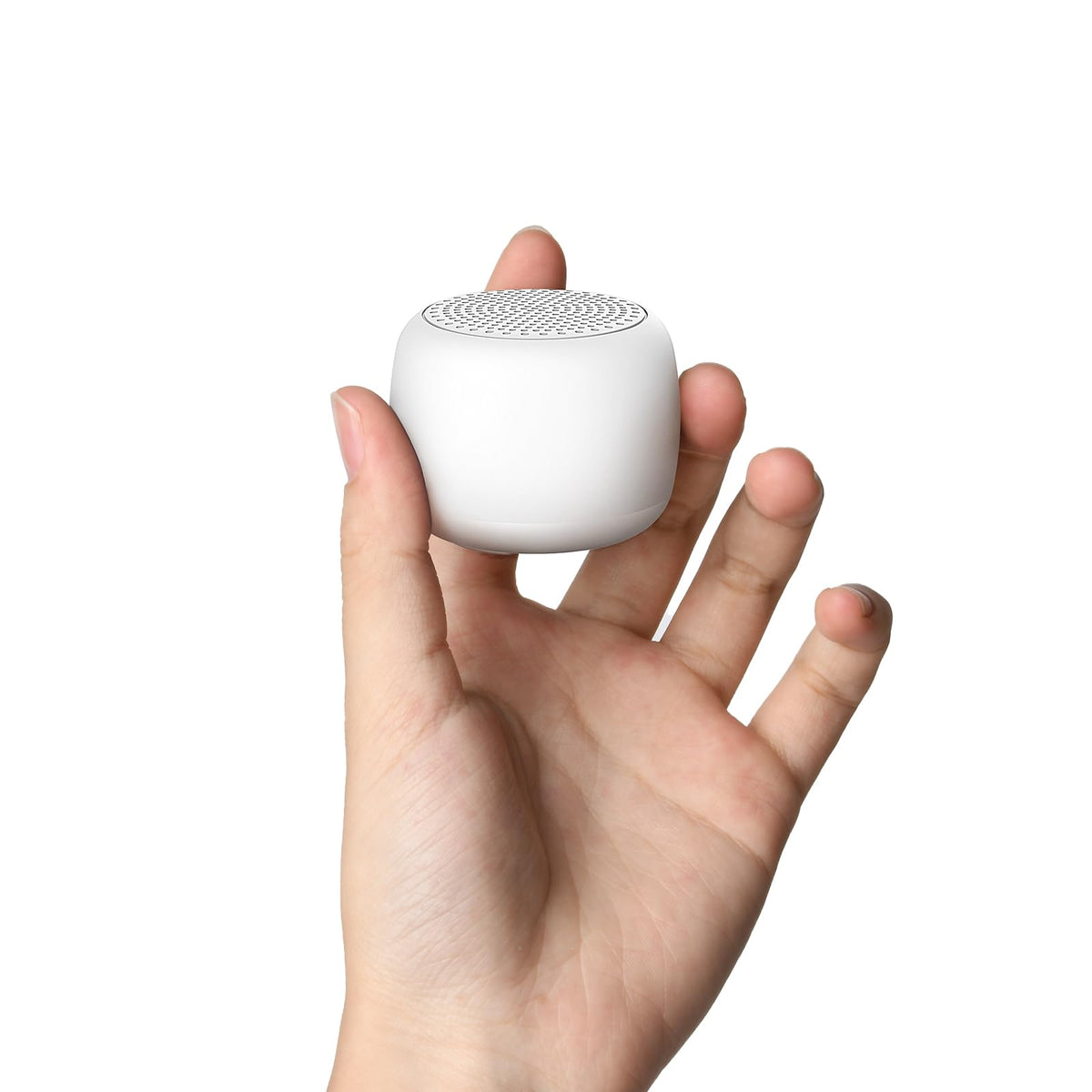 Babelio Pocket Mini Portable White Noise Machine for Travel, 15 Sounds | USB-C Rechargeable, Auto-Off Timer, Lightweight Design, Last-Setting Memory, Easy To Pack And Carry, White