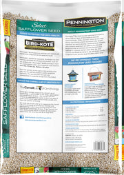 Pennington Select Safflower Seed 15 lb Bag | Bird Seeds for Outside Wild Birds, Enriched with Vitamins and Nutrients, Works in Hopper, Gazebo and Tube Feeders