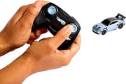 Hot Wheels RC Ford Mustang, Remote-Control Toy Car | 1:64 Scale Booster Button to Race & Stunt On or Off Track, Recharge with USB Cable, Full-Function