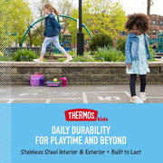 THERMOS FUNTAINER Water Bottle with Straw, 12oz, Bluey | Kids Stainless Steel Insulated Water Bottle, Keeps Drinks Cold Longer for School & Play, BPA-Free