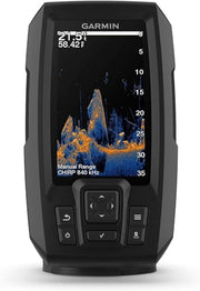 Garmin STRIKER Vivid 4cv, Easy-to-Use 4-inch Color Fishfinder and Sonar Transducer, Vivid Scanning Sonar Color Palettes