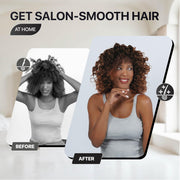 Hooded Hair Dryer Attachment w/A Headband Integrated That Reduces Heat Around Ears & Neck - Hair Dryer Hooded Diffuser Cap for Curly, Speeds Up Drying Time, Deep Conditioning At Home - Portable, Large