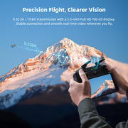 SKYROVER X1 Drone with Camera Combo with Screen Controller, 4K/60fps Video, 8K Photo, 360° Obstacle Avoidance, Under 249g, 9.32-Mi Transmission, AI Night Shot, 96-Min Flight Time with 3 Batteries