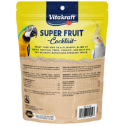 Vitakraft Super Fruit Cocktail Parrot and Cockatiel Treat 20 oz. | Real Dried Fruit, Wholesome Seed Blend, Natural Foraging Mix, Resealable Bag, 20 oz Pack