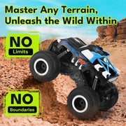 Threeking 1:16 Amphibious Monster Truck All Terrain Remote Control Car Toys | Waterproof Durable 4WD Off-Road RC Crawler Cars Pick-Up Unique Toy Gifts for Boys Girls Ages 6-12