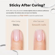 modelones Builder Nail Gel, 7-in-One Clear Builder for Nails, LED Cured | Color Rubber Base Gel Polish Coat Strengthener Thickening Extension Rhinestone Glue in a Bottle for DIY Home Salon