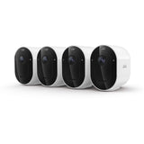 Arlo Pro Wireless Security Camera 2K HDR (6th Gen) - 4-Cam | 2K HDR video; Wireless outdoor; Rechargeable removeable battery; AI detection; Emergency Response; 1-mo Secure plan incl.
