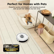 Shark AI Ultra Robot Vacuum, 60-Day Self-Emptying Base, Black, AV2511AE | Matrix Clean Navigation for Carpet, Hard Floors & Pet Hair, HEPA, Powerful Suction, Anti-Hair Wrap, LiDAR Mapping, Wi-Fi