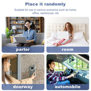Hidden Camera with Audio/Video Small Spy WiFi Security Secret System Smart | Home Indoor Wireless Outdoor Nanny Night Vision Motion Detection Baby Monitor Pet Doorbell Seguridad (1, black, mini)