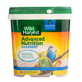 Wild Harvest Advanced Nutrition Bird Food For Parakeets, 4.5 lbs | Daily Variety Of Seed & Grain, Vitamins & Minerals Support Skin & Feathers, Variety Encourages Foraging Behavior
