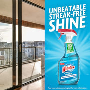 Windex Glass & Window Cleaner Spray Bottle, Original, 23 oz | Streak-Free Shine, Removes Dirt, Smudges & Fingerprints from Glass Tabletops, Windows, Mirrors, Shower Doors & More