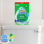Scrubbing Bubbles Continuous Clean Toilet Tank Drop-Ins, 5 Count | Automatic Toilet Bowl Cleaner, Stain Protection & Odor Control, Prevents Hard Water & Limescale Stains, Lasts up to 25 Weeks