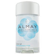 Almay Clear Gel Deodorant and Antiperspirant, Fragrance Free, 2.25 oz | Gentle and hypoallergenic antiperspirant deodorant for sensitive skin. Dermatologist tested. Fragrance free.
