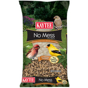Kaytee No Mess Finch Seed and Nyjer Blend, Attracts Goldfinches, Chickadees, Junos, Finches and Other Wild Birds, 8 Pounds