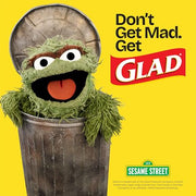 Glad Small Trash Bags, Great for Office, Bathrooms and Bedroom Bins, Beachside Breeze Scented Garbage Bags, Odor Resistant with Drawstring, Febreze Freshness, 4 Gallon Trash Bags, 80 Count