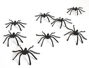Happy Hippo Halloween Spider Web Decoration, 200 Square Feet & Plastic Spiders, Halloween Party Supplies, Spider Webs (Small, 200 Sq Feet) (8 Fake Spiders Included)