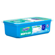 Swiffer Sweep + Mop, Wet Pads Refill, Floor Cleaner for Dirt, Dust, Hair, Cleaning Cloths for Mopping Home, Bathroom, Kitchen, All Purpose Multi-Surface Floor Wipes, Fresh, 24ct