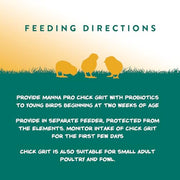 Manna Pro Chick Grit Digestive Supplement for Young Growing Poultry & Bantam Breeds, No Artificial Ingredients or Preservatives, Natural Supplement with Insoluble Crushed Granite, 5 lbs