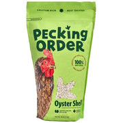 Pecking Order Oyster Shell - Calcium Supplement to Support Laying Hens and Strong Egg Shell Development (5 LB) (Packaging May Vary)