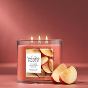 Yankee Candle Sugared Cinnamon Apple Scented Candle, 14.5oz 3-Wick | Up to 40 Hour Burn Time, Room Filling Fragrance, Long-Lasting Scent, Premium Plant Wax Blend, Consistent Burn, Giftable