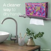Kleenex Disposable Paper Hand Towels, 6 Boxes, 60 Tissues per Box (360 Total Tissues), Packaging May Vary