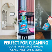 Windex Glass & Window Cleaner Spray Bottle, Original, 23 oz | Streak-Free Shine, Removes Dirt, Smudges & Fingerprints from Glass Tabletops, Windows, Mirrors, Shower Doors & More