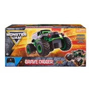 Monster Jam Official Grave Digger Remote Control Monster Truck, 1:24 Scale, 2.4 GHz, for Ages 4 and Up