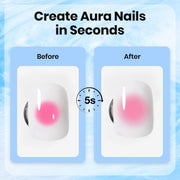 Beetles Blooming Gel 15 ml Clear UV Gel Polish Nail Art for Tortoise Nails | Marble and Natural Stone, Watercolor and Floral Print Spreading Effects, Soak-Off DIY Manicure Design