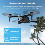 Drone with 1080P Camera - Foldable Remote Control RC Quadcopter FPV Drone | Camera Drone with Gesture Control, 3D Flip, One Key Start, Emergency Stop, 2 Batteries, Toy Drone for Kids Adult Beginners