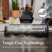 Bissell CrossWave HydroSteam Deluxe 3-in-1 Steam Mop, 3515G | Deluxe steam function for deep sanitizing; sanitize formula included; Green color; hard floor cleaning